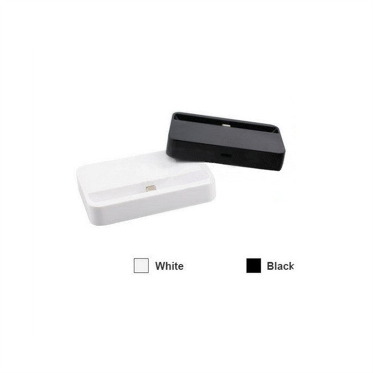 JMT-209546 Portable 8-Pin Charging Dock Station for iPhone 5/5S/6/6S, iPod Touch 5 - Compact Design for Home & Office