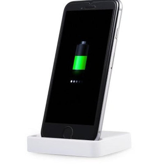 JMT-209546 Portable 8-Pin Charging Dock Station for iPhone 5/5S/6/6S, iPod Touch 5 - Compact Design for Home & Office