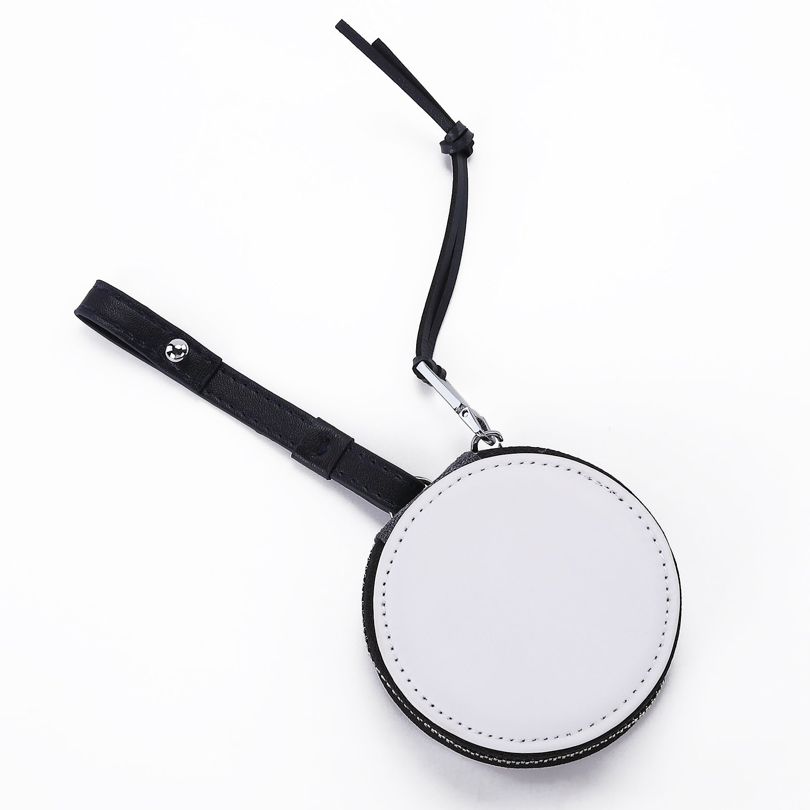 JMT-210186 Apple-Compatible Earphone Bag Sleeve - Handmade PU Heat Transfer Design