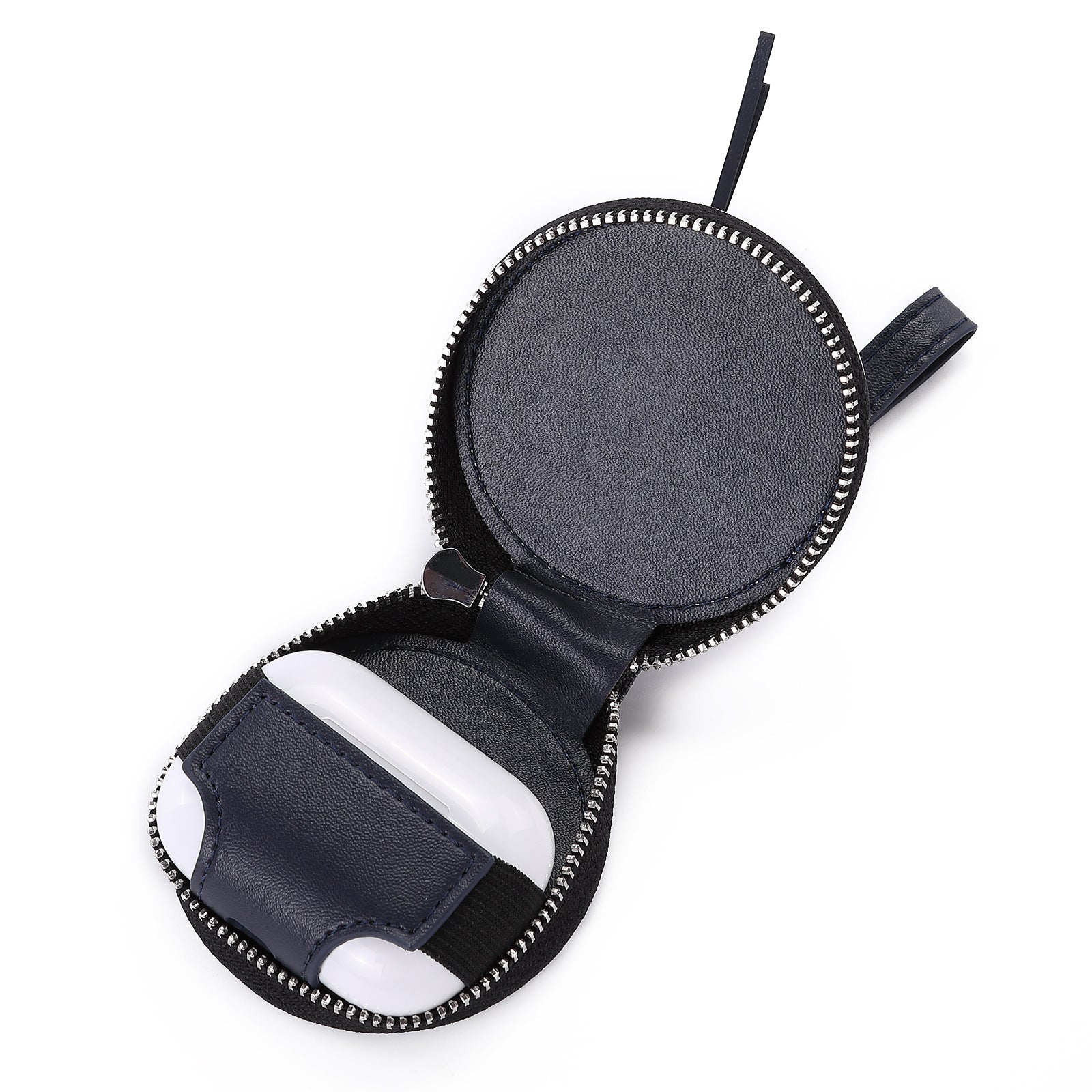 JMT-210186 Apple-Compatible Earphone Bag Sleeve - Handmade PU Heat Transfer Design