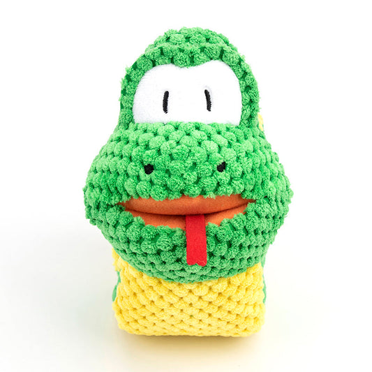 JMT-210186 Squeaky Snake Snuffle Toy for Dogs - Interactive Puzzle Training Mat for Foraging and Chewing Activities