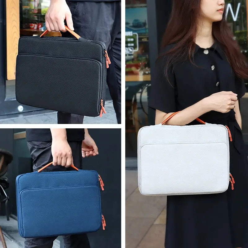 JMT-210186 Waterproof Oxford Luxury Laptop Briefcase for 13 to 15.6 Inch Devices - Versatile Business Tote for Men and Women