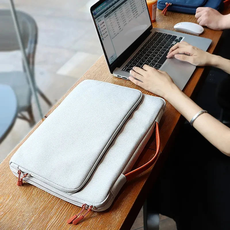 JMT-210186 Waterproof Oxford Luxury Laptop Briefcase for 13 to 15.6 Inch Devices - Versatile Business Tote for Men and Women
