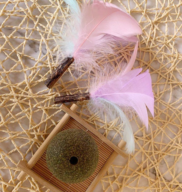 JMT-210506 Mint Ball Tumbler Cat Vent Toy for Interactive Nibbling Fun