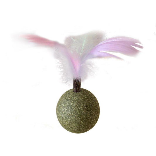 JMT-210506 Mint Ball Tumbler Cat Vent Toy for Interactive Nibbling Fun