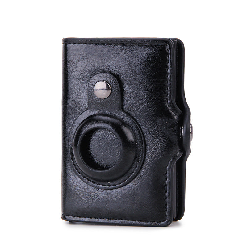 JMT-210890 Men's PU Leather Multifunctional Card Holder Wallet with Banknote Clip and Card Slots