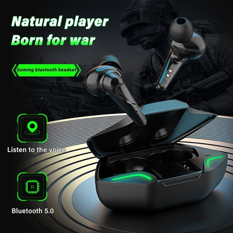 JMT-211018 Low-latency Stereo Bluetooth Gaming Headset with Noise Canceling and Long Battery Life