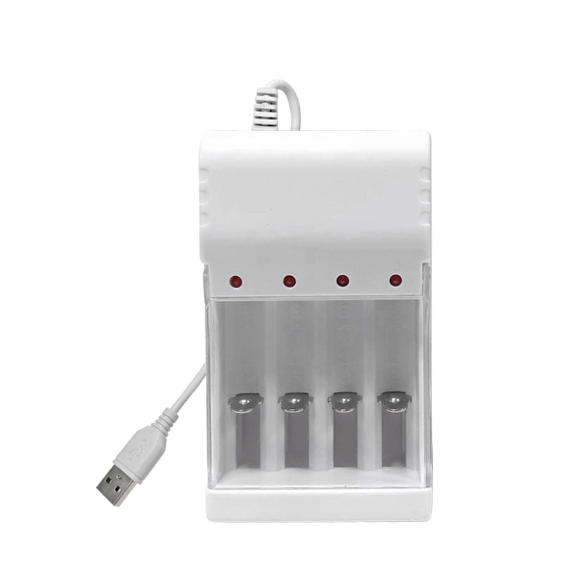 JMT-211018 USB-Powered 8-Slot Ni-MH Rechargeable Battery Charger for No. 5 & No. 7 Batteries