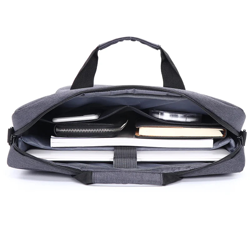 JMT-211082 Waterproof Laptop Messenger Bag for 14, 15, 17 Inch Laptops - Durable Tote Bag for Men and Women