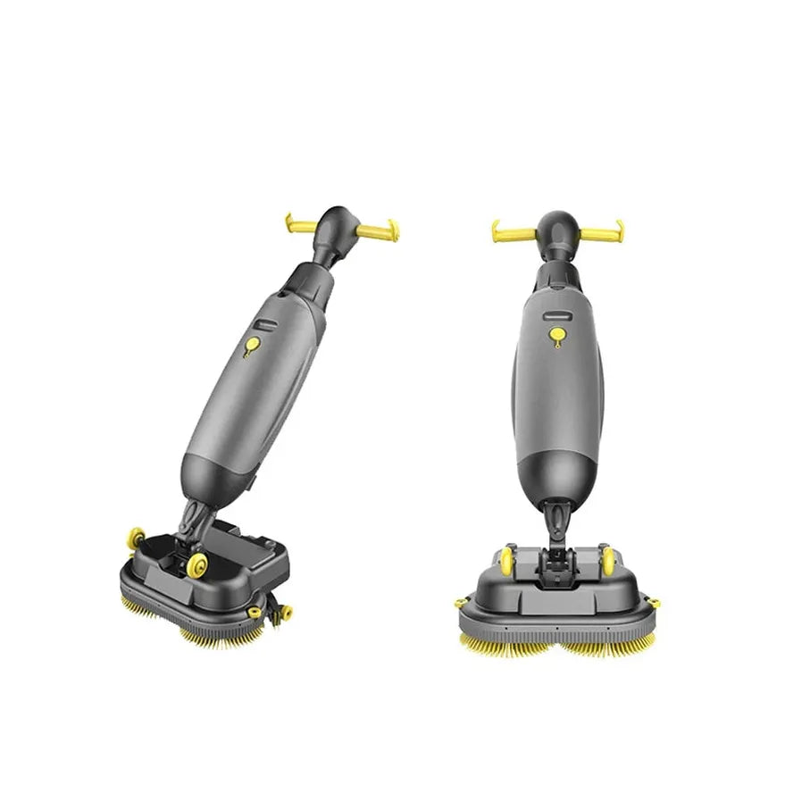 JMT-211466 Cordless Lithium Battery Walk-Behind Floor Scrubber for Efficient Cleaning on Construction Sites