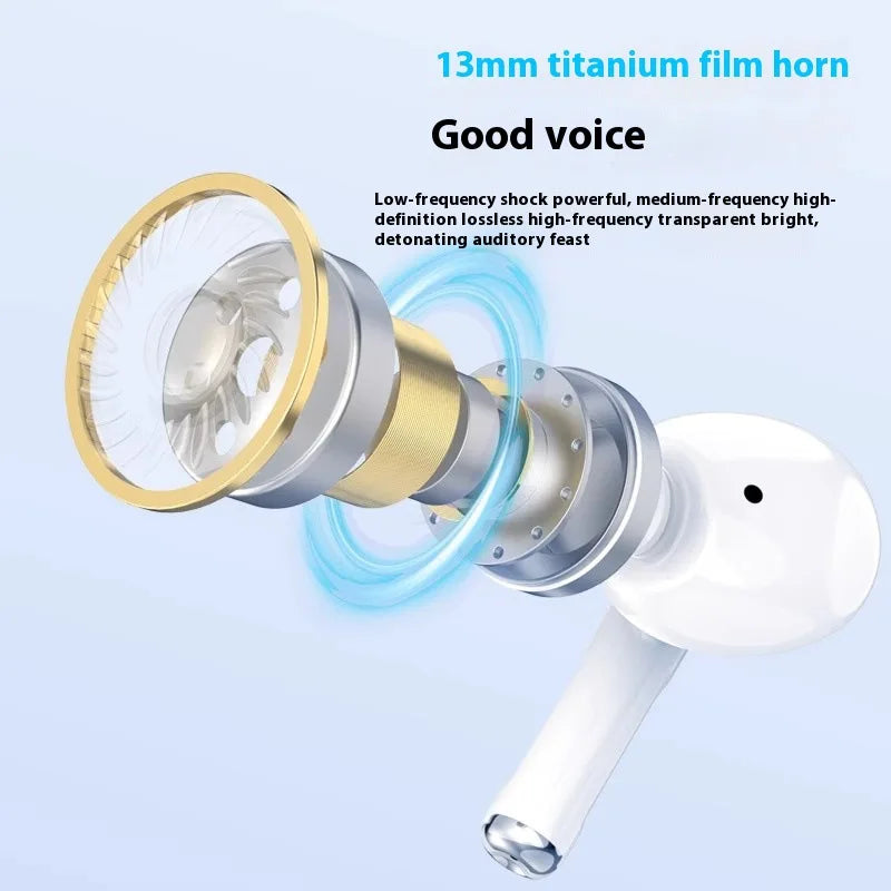 JMT-211530 High-Quality Semi-In-Ear TWS Bluetooth Headset with LED and Universal Stereo Sound