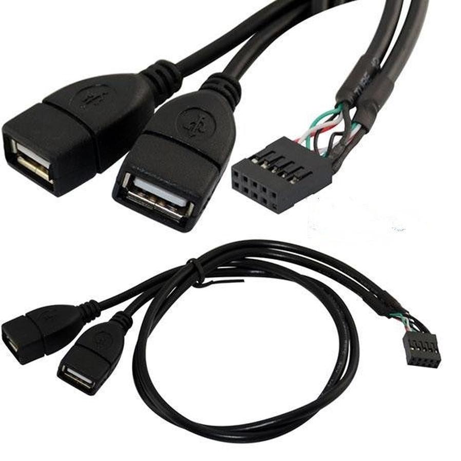 JMT-211530 USB Dual AM-head Data Cable 28AWG, 45CM Length, Supports Plug and Play for Digital Devices
