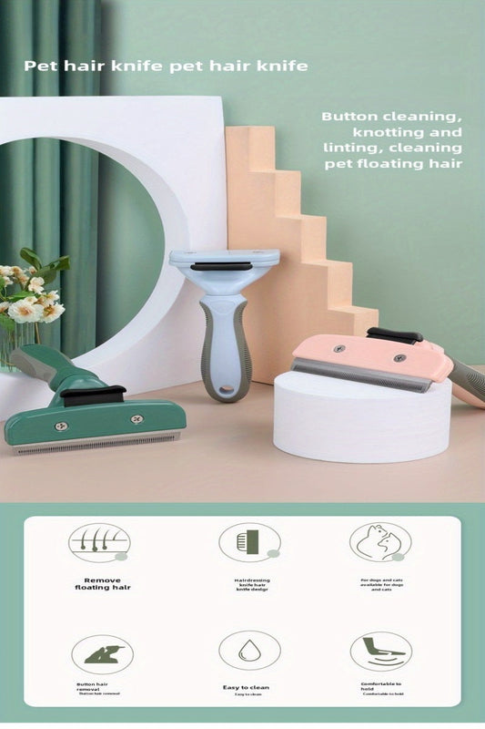 JMT-211594 Pet Hair Trimmer and Shaving Razor with Comb for Cats and Dogs