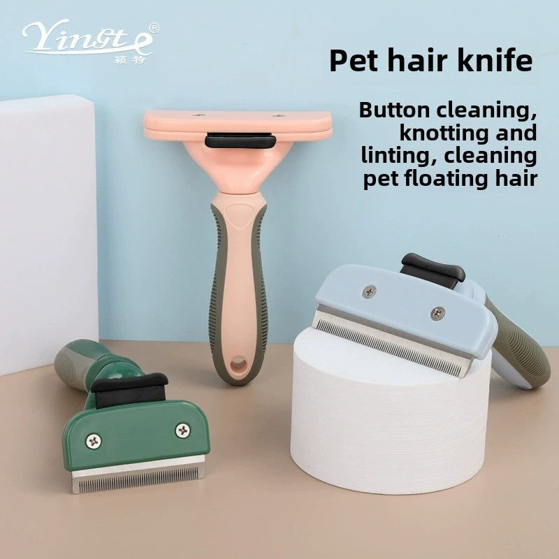 JMT-211594 Pet Hair Trimmer and Shaving Razor with Comb for Cats and Dogs