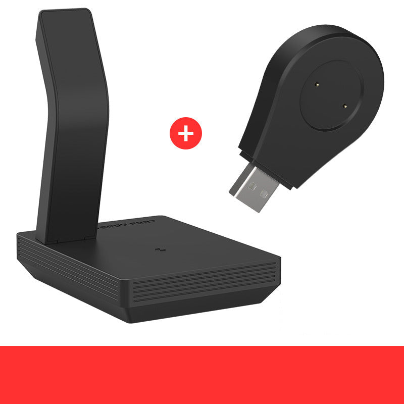JMT-212042 Vertical Wireless Charging Base for Huami GTR/GTS, T-Rex, Samsung, Huawei, TicWatch E2/S2