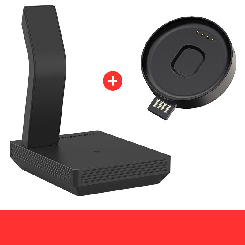JMT-212042 Vertical Wireless Charging Base for Huami GTR/GTS, T-Rex, Samsung, Huawei, TicWatch E2/S2