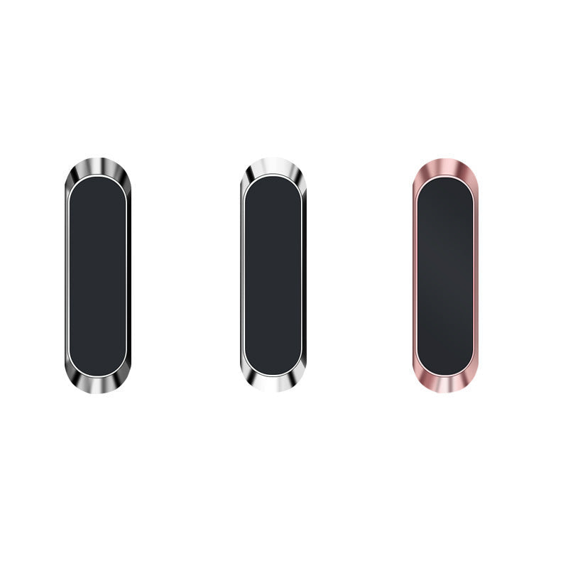 JMT-212362 Magnetic Car Phone Holder with Long Strip Design for All Models - Black, Silver, Rose Gold