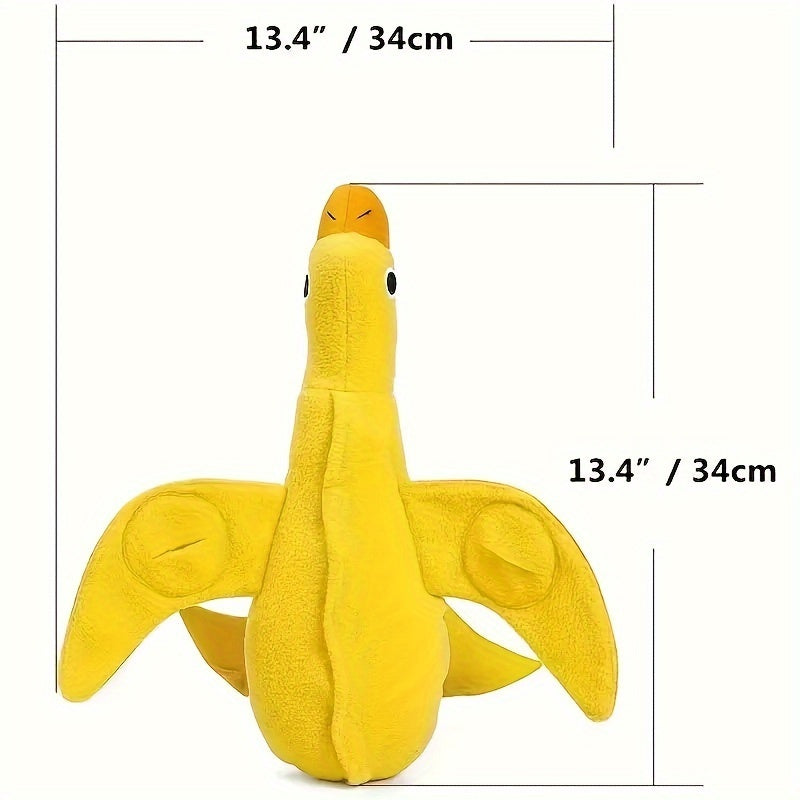 JMT-212490 Pet Toy with Sniffing Training Features and Treat Dispenser – Dog Sound Duck Plush Toy for Dental Health