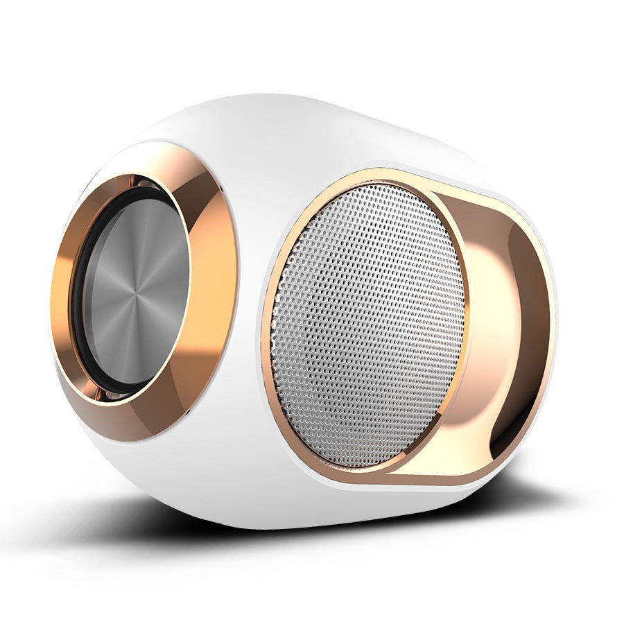JMT-212682 Wireless TWS Subwoofer Speaker with Bluetooth 5.0, TF Card Reader, AUX Connection, and FM Radio