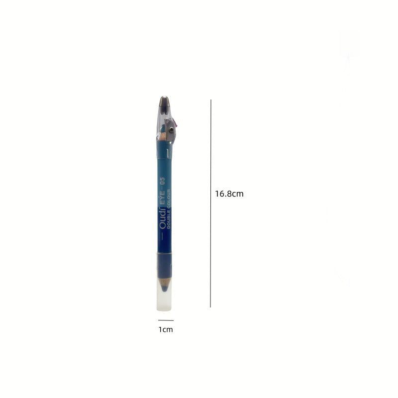 JMT-212938 12 Colors Waterproof Double-Headed Liquid Eyeliner Set - Smudge-Proof, Long-Lasting Formula