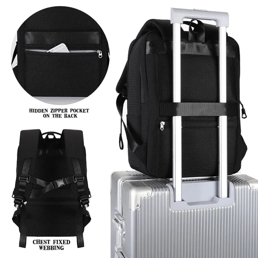 JMT-213066 Custom Logo Laptop Backpack for Men and Women, 17 Inch Business and Student Bag