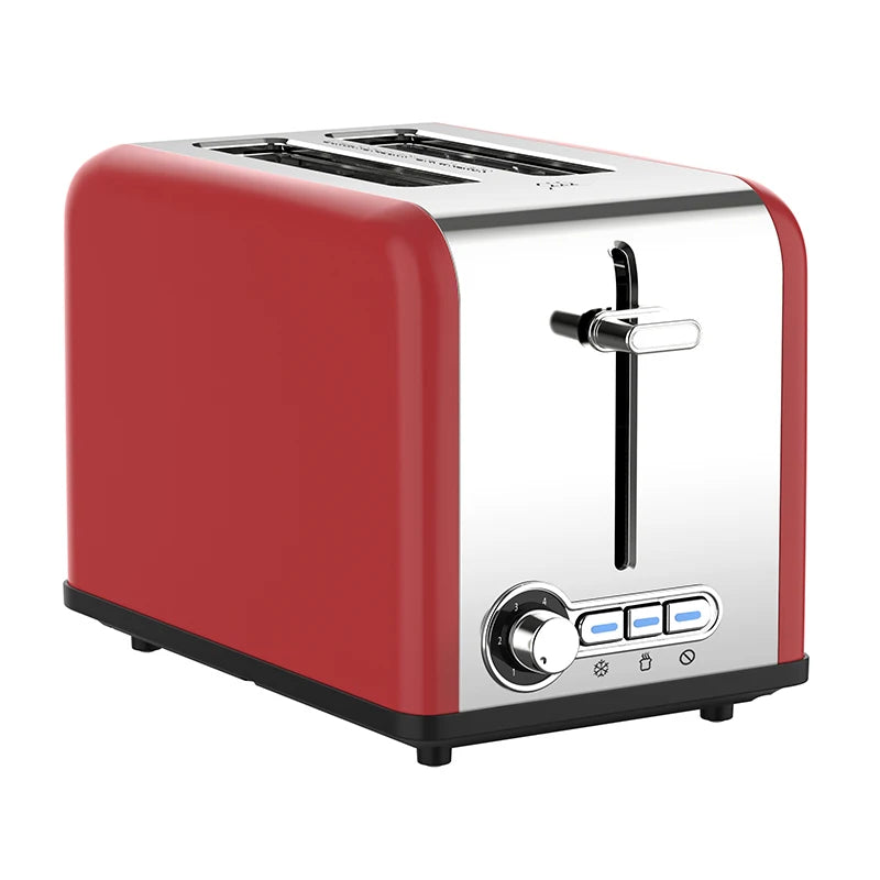 JMT-213322 Classic 2-Slice Toaster with 38mm Side Slots for Kitchen and Household Use