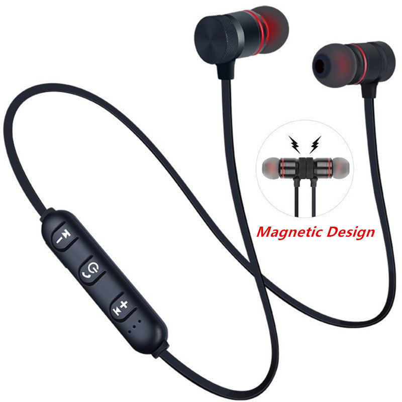 JMT-213642 Wireless Magnetic Bluetooth Headset with Stereo Sound and Call Function - TWS Ear XT6