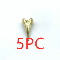 JMT-213962 Gothic Punk Style Retro Magic Claw Spiked False Nails in Bronze and Ancient Silver