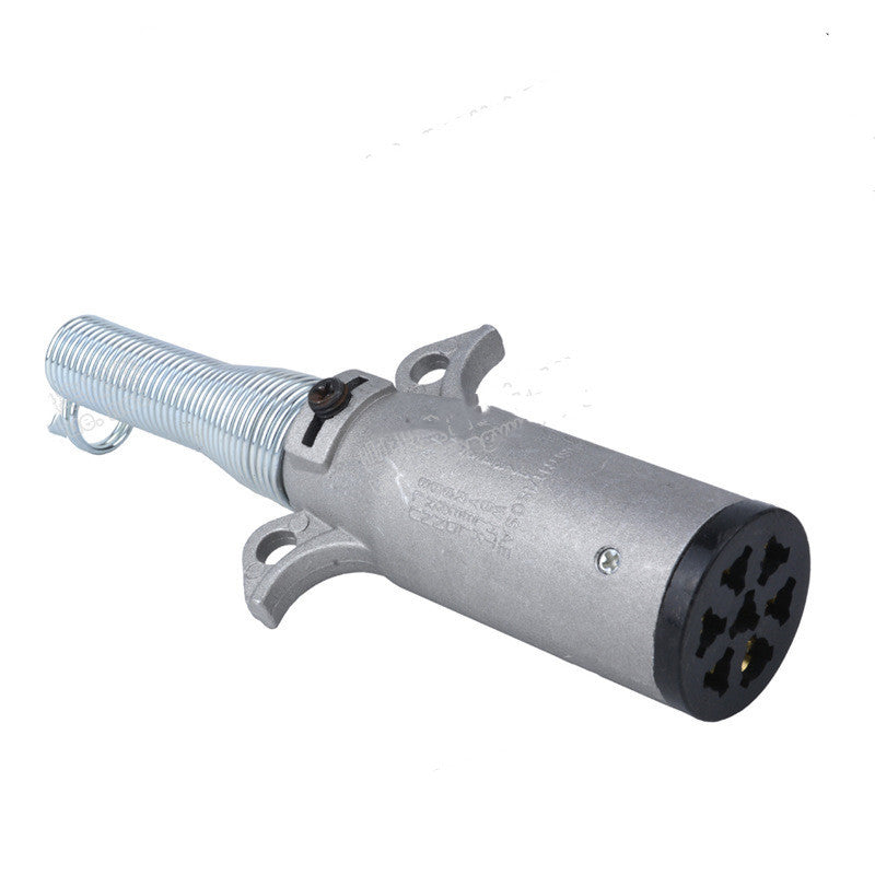 JMT-213962 Seven-Hole Plug for Trailers and Trucks - Durable Quick Connector for Secure Wire Connection