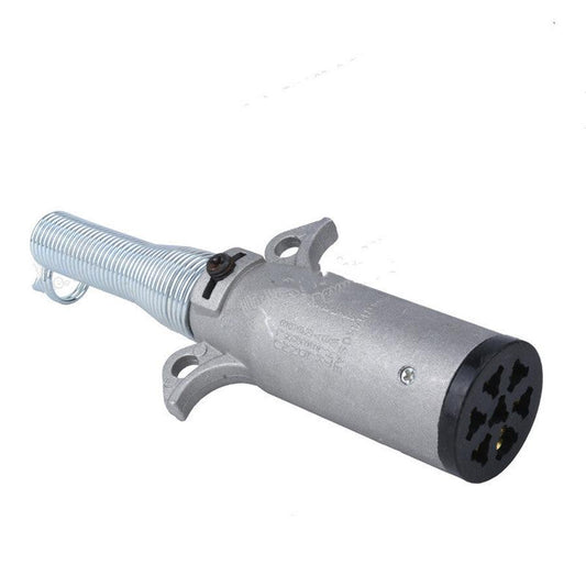 JMT-213962 Seven-Hole Plug for Trailers and Trucks - Durable Quick Connector for Secure Wire Connection