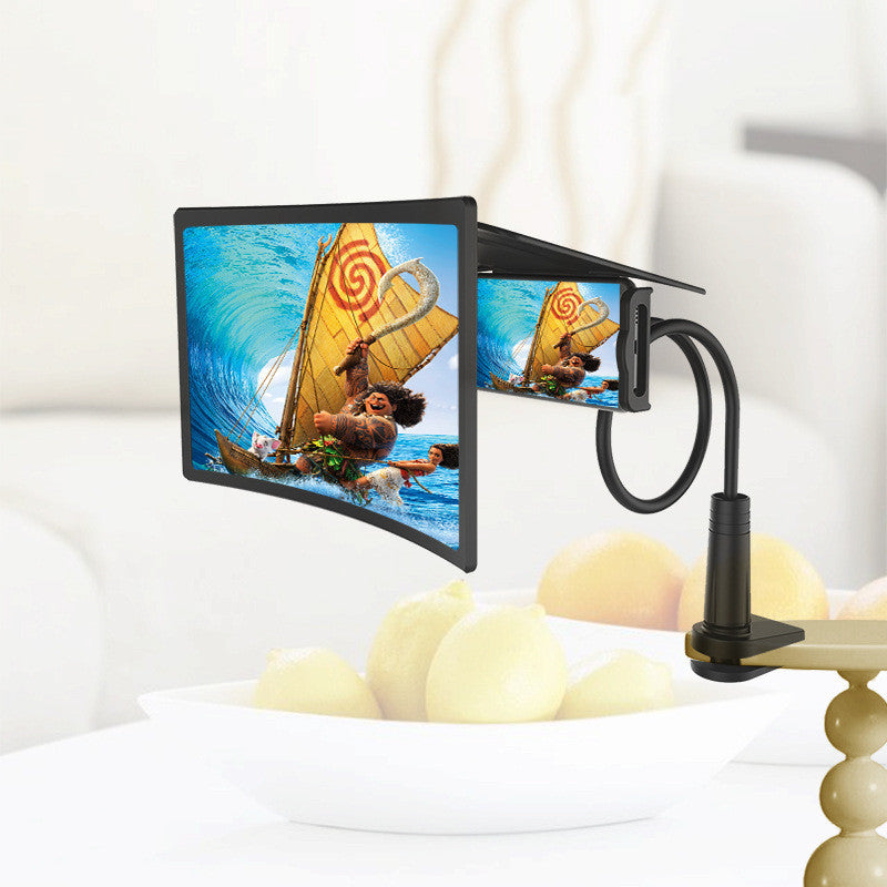JMT-214666 Multifunctional 12-Inch 3D Video Amplifier with Acrylic Lens for Smartphones up to 6.6 Inches