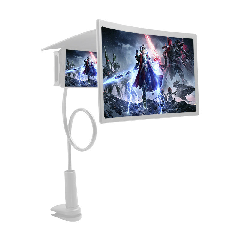 JMT-214666 Multifunctional 12-Inch 3D Video Amplifier with Acrylic Lens for Smartphones up to 6.6 Inches