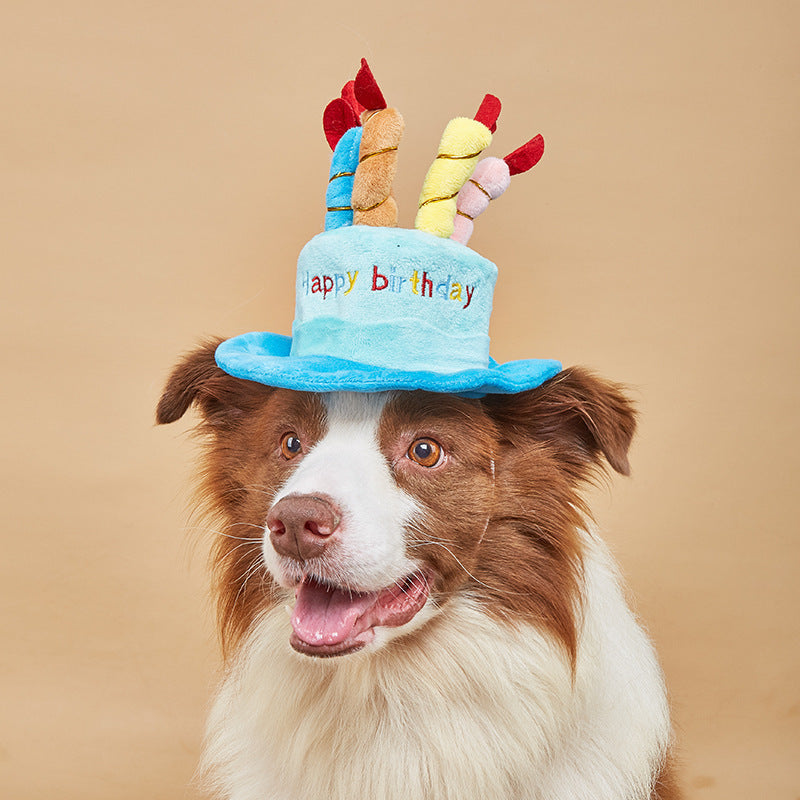 JMT-214794 Dog Birthday Hat - Cute and Fun Celebration Accessory for Dogs, Size 21*15*6.5cm, 50g