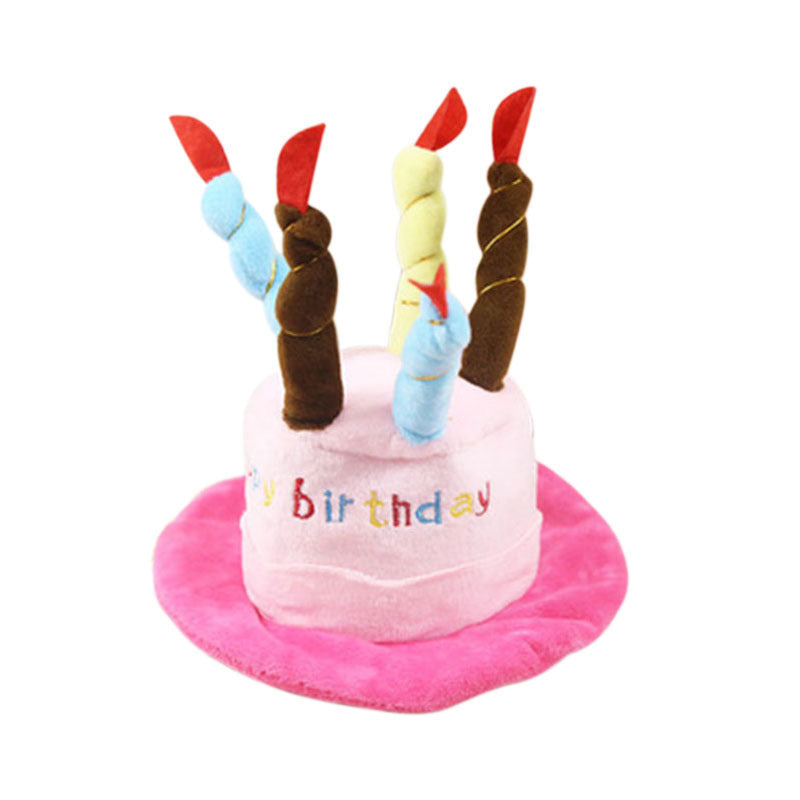 JMT-214794 Dog Birthday Hat - Cute and Fun Celebration Accessory for Dogs, Size 21*15*6.5cm, 50g