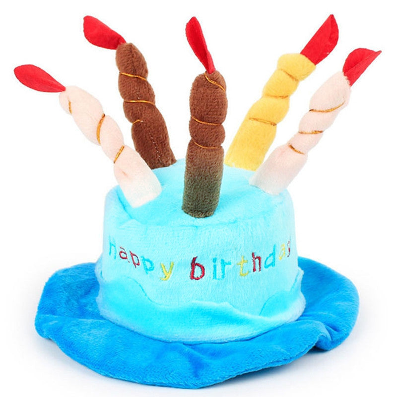 JMT-214794 Dog Birthday Hat - Cute and Fun Celebration Accessory for Dogs, Size 21*15*6.5cm, 50g