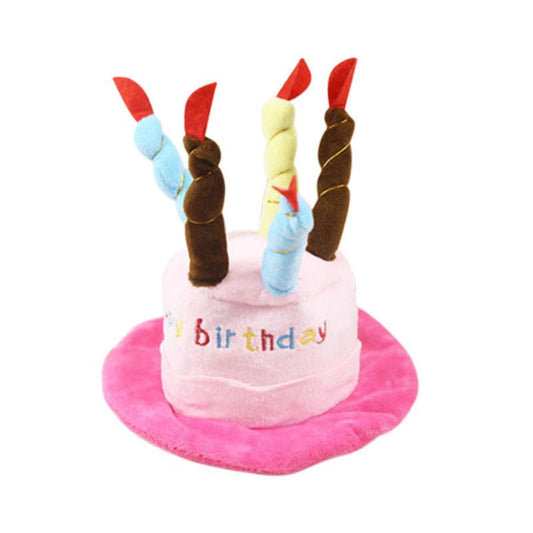 JMT-214794 Dog Birthday Hat - Cute and Fun Celebration Accessory for Dogs, Size 21*15*6.5cm, 50g