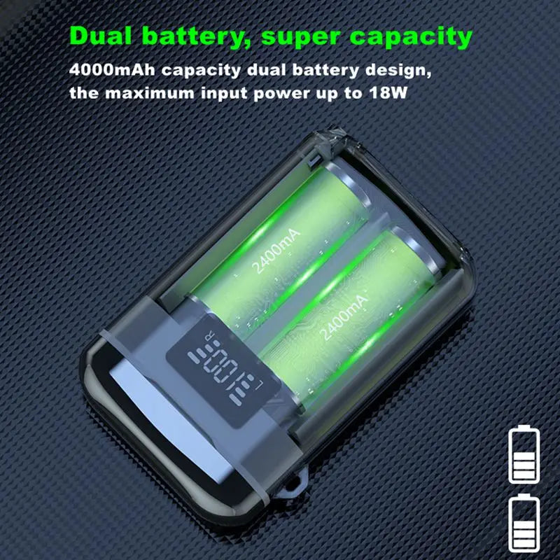 JMT-214986 Wireless TWS Earbuds with 4000mAh Power Bank and IPX7 Waterproof Rating