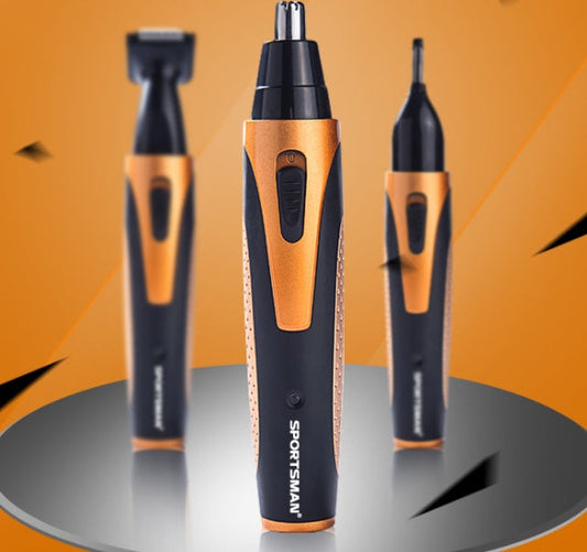 JMT-215050 Multi-Function Rechargeable Electric Nose Hair Trimmer with 4 Replaceable Heads
