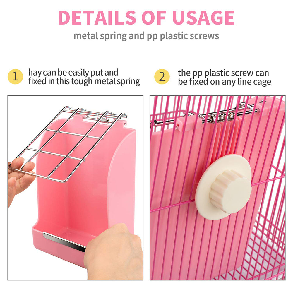 JMT-215050 Rabbit Grass Feeder for Healthy Chewing and Foraging
