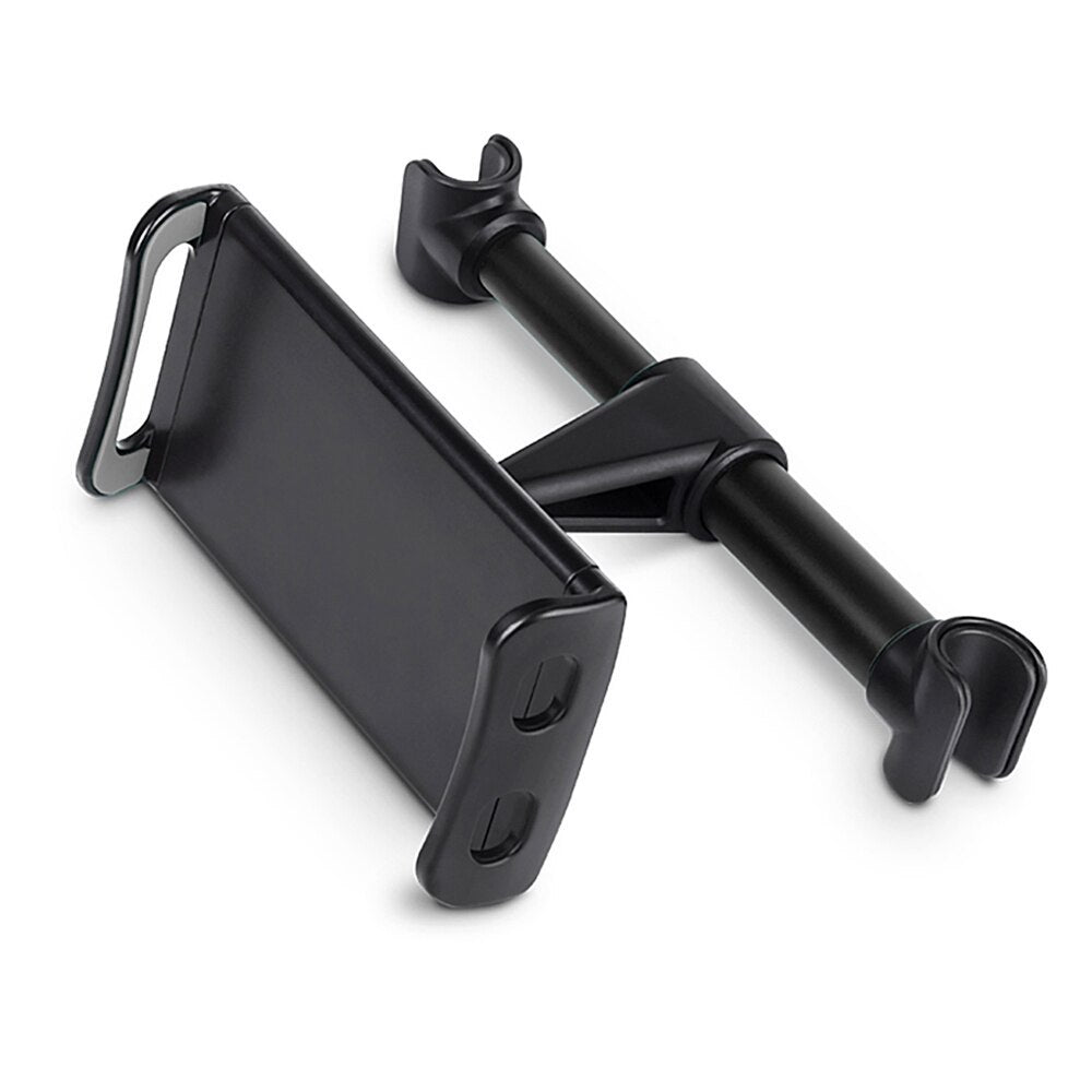 JMT-215818 Universal Space Aluminum Alloy Car Headrest Phone Navigation Holder with Strong Magnet