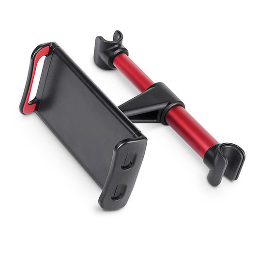 JMT-215818 Universal Space Aluminum Alloy Car Headrest Phone Navigation Holder with Strong Magnet