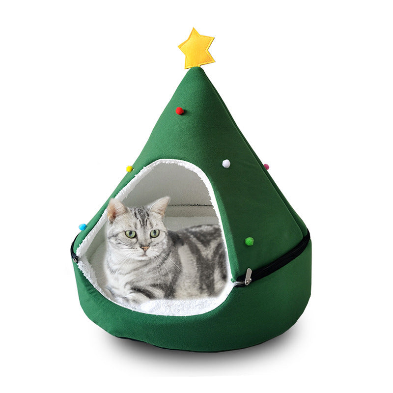 JMT-216266 Cozy Warm Cat Nest with Thick Padding - Multiple Sizes for Comfort
