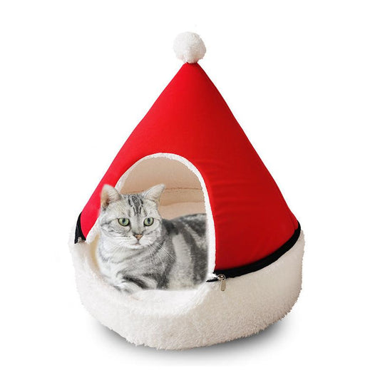 JMT-216266 Cozy Warm Cat Nest with Thick Padding - Multiple Sizes for Comfort