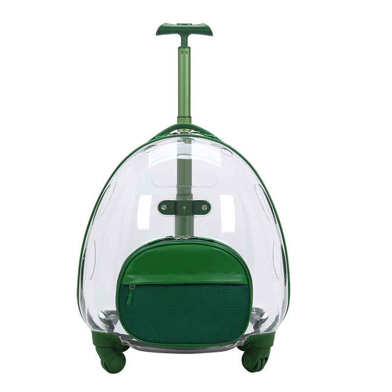 JMT-216458 Transparent Pet Travel Carrier for Dogs and Cats