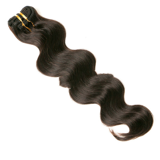 JMT-216650 Seven-Piece Clip-In Human Hair Extensions Set - 16 to 24 Inches, Fashionable and Natural Look