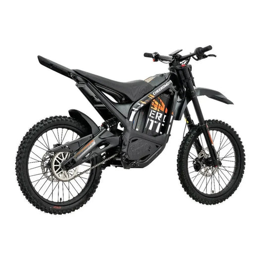 JMT-217034 Electric Dirt Bike 96V Mid Drive with Dual Suspension - Adult Off-Road Moto Bike , Top Speed 27.9 mph