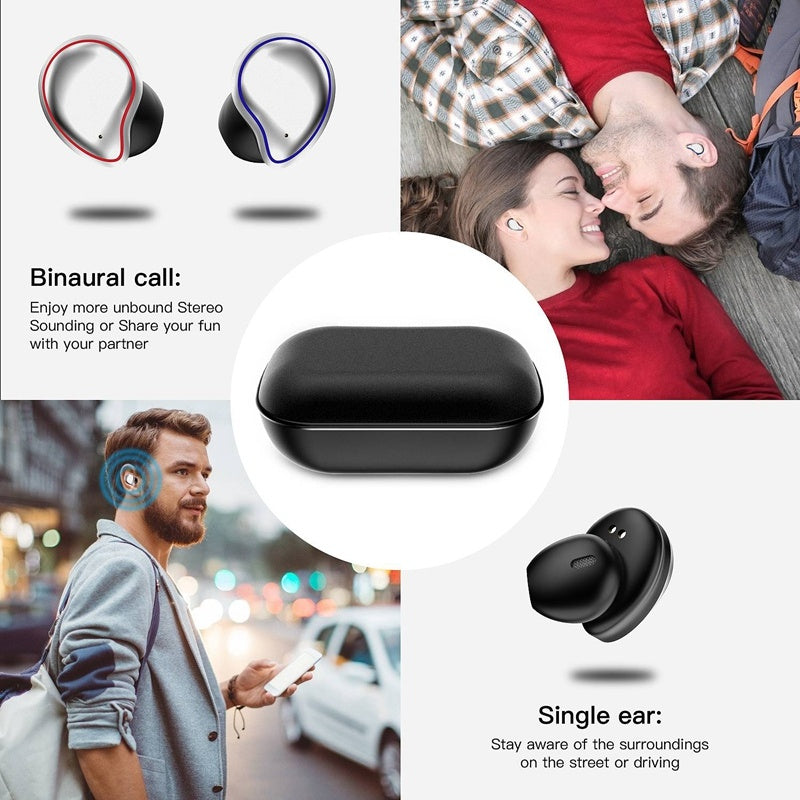 JMT-217098 Smart Wireless Headset with Bluetooth V5.0 and Long Battery Life
