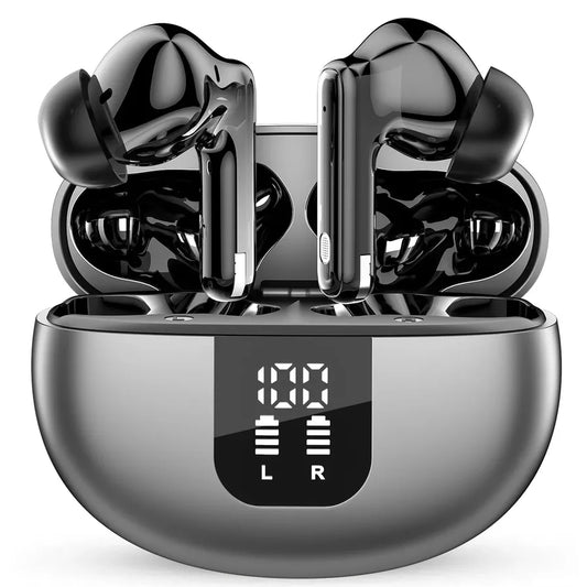 JMT-217290 YYK-Q10 Wireless Earbuds with Noise Cancelling and 4 HD Microphones - 13mm Large Dynamic Sound Design