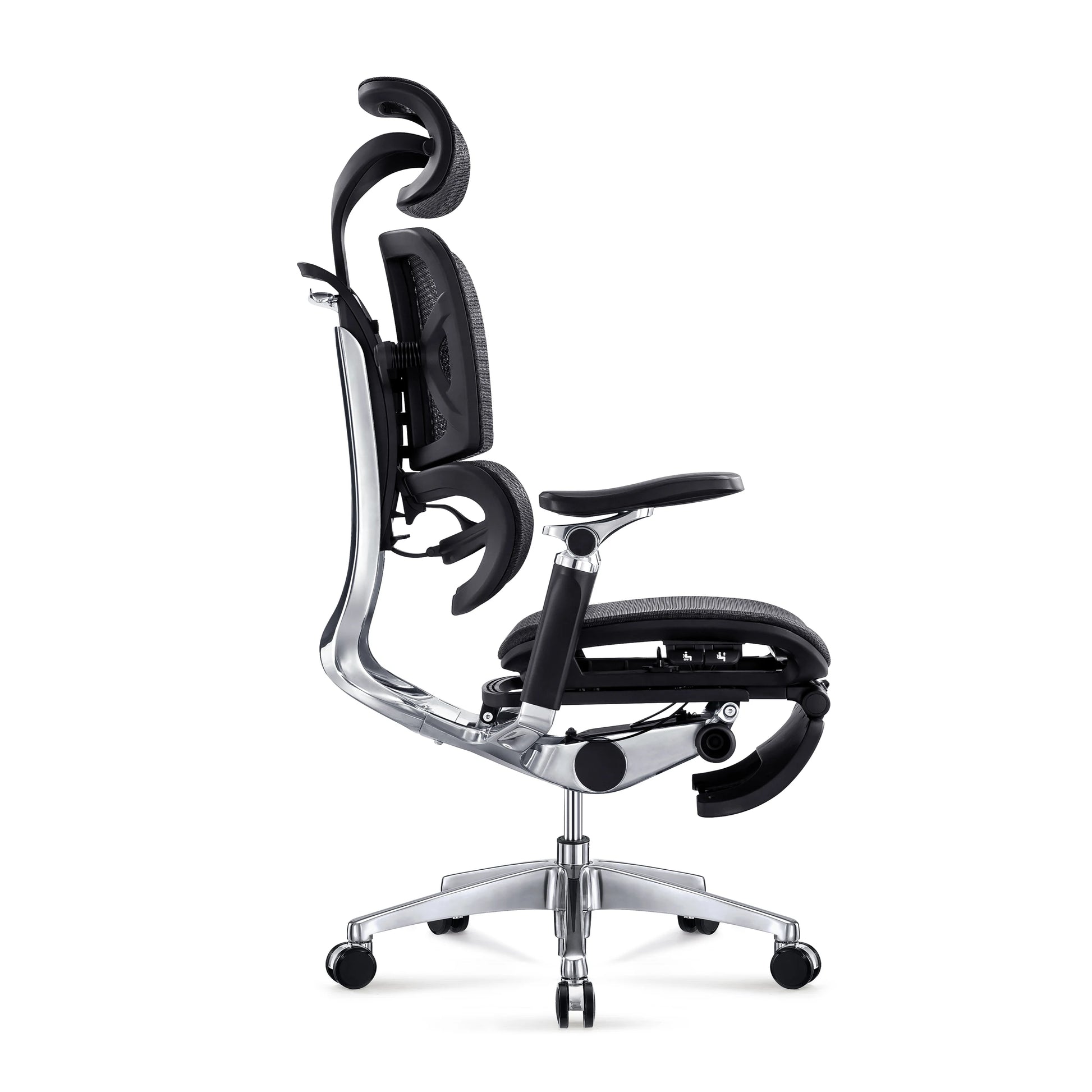 JMT-217418 Adjustable Ergonomic Office Chair with Footrest and 7D Armrests for Enhanced Comfort