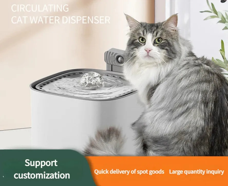 JMT-217482 Automatic USB Pet Water Fountain for Cats and Dogs